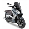 KAPPA ČELNÉ SKLO YAMAHA X-MAX 125-250 (10-13) 37 X 43 CM ČIERNE