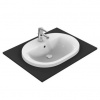 Ideal Standard Connect Umývadlo zapustené oválne 62 cm, 1 otvor pre batériu E504001