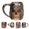 1PC 3D Retro Horn Skull Mug pre trendy pivom (1PC 3D Retro Horn Skull Mug pre trendy pivom)