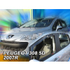 Deflektory - Peugeot 308 5-dverí 2007-2013 (predné)