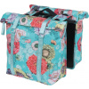 Dvojitá taška Basil Bloom Field MIK sky modrá, 28-35l, 30x15x33cm
