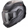 Prilba Scorpion EXO-TECH EVO PRO Commuta Matt Black Silver Veľkosť: S (55-56 cm)