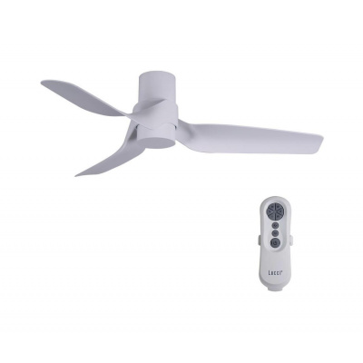 Lucci air Lucci air 213353 - LED Stmievateľný ventilátor NAUTICA 1xGX53/12W/230V biela + DO FAN00257 + záruka 3 roky zadarmo