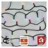 EMOS GoSmart LED vianočná reťaz 12 m vonkajšia aj vnútorná RGB programy časovač WiFi