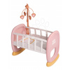 Kolíska s kolotočom Baby´s Cot Soft Baby Nurse Smoby pre 42 cm bábiku od 18 mes