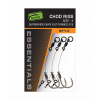 Fox Náväzce Edges SWOG Chod Rigs veľkosť 4 3 ks