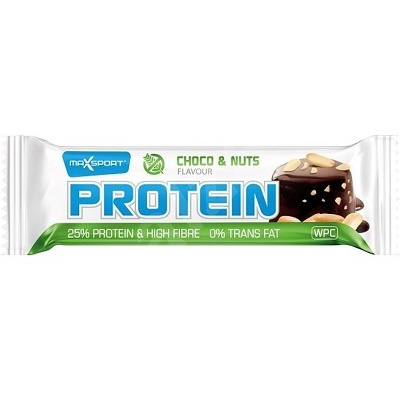 MaxSport Protein Bar 60g čokoláda s orieškami