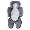 Bo Jungle Podložka do kočíka Univerzálny 3v1 B-Snooze Grey/Black