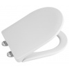 Aqualine VITO WC sedátko, Soft Close, Easy Take, biela PCS105