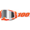 Okuliare 100 PERCENT Racecraft 2 Orange strieborné zrkadlové sklíčko