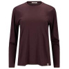 Dámské funkčné tričko Aclima LightWool 180 Crewneck W Chocolate Plum