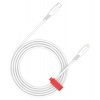 Canyon CLN30SC12, 1.2 m kábel, USB-C / Lightning, PD 27 W, 480 Mbps, biely CNS-CLN30SC12W