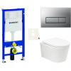 Závesný WC set Geberit do ľahkých stien / predstenová SAT BREVIS SIKOGESBRTORD50