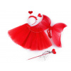 Karnevalový kostým - motýlí víla Varianta: 12 červená, Balení: 1 sada