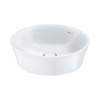 Duravit White Tulip Nábytkové umývadlo, priemer 50 cm, bez otvoru na batériu, s WonderGliss, biela 23655000701