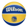 Basketbalová lopta Wilson NBA Team Tribute Warriors Modrá 7 Prírodná guma (Veľkosť 7)