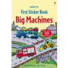 First Sticker Book Big Machines