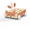 Drevená vkladačka Speedy Monkey Fox blocks cart uni