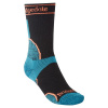 Bridgedale dámské ponožky Trail Run MW T2 MS Crew Women's black