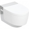 Geberit AQUACLEAN MERA CLASSIC závěsné WC s bidetovým sedátkem, SoftClosing, TurboFlush, KeraTect, chrom