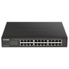 D-Link DGS-1100-24PV2 24-portový gigabitový riadený prepínač PoE, 12x PoE, rozpočet PoE 100 W, bez ventilátora