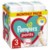 PAMPERS Pants Nohavičky plienkové jednorázové 3 (6-11 kg) 204 ks - MESAČNÁ ZÁSOBA