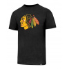 47' Brand Tričko 47 Brand Club Tee NHL SR, čierna, Senior, Chicago Blackhawks, M