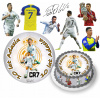 DIGITÁLNA TLAČ Opłatek na tort CRISTIANO RONALDO CR7 LOPTA + TEXT 10