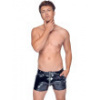 Lakované boxerky s vreckami a zipsom, Black Level