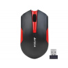 Bezdrôtová myš A4Tech g3-200n-1 black + červený optický senzor