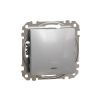 Sedna Design spínač 6So striedavý bezskrutkový aluminium