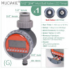 Postrekovač - MUCIAKI 1PC RAIN SENZOR Voda časovač LED displej Automatické ELECTONIC (MUCIAKIE 1PC dažďový senzor Water Timer LED displej Automatický elektronický)