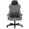 Herná stolička DXRacer TANK sivá, látková