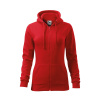 Mikina dámska MALFINI® Trendy Zipper 411 červená veľ. L