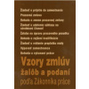 Vzory zmlúv, žalôb a podaní podľa Zákonníka práce + CD (vyd. Poradca)