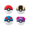 Jazwares Pokémon Plyšák Figurka Pokeball Verze 1 10 cm Sada (6)