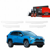 4v1 PPF fólia na prahy pre Toyota RAV4 HEV (2021-2025)
