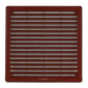 HACO Mriežka vetracia - krytka so sieťovinou VM, 250 x 250 mm KH, hnedá 0304