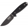 ESEE 3 Serrated G10 MIL s čiernym molle púzdrom