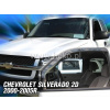 Deflektory predné pre CHEVROLET Silverado, 2000-05
