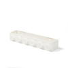 LEGO závesná polička biela