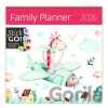 Nástěnný kalendář Family Planner 2026 - Helma