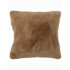 Vankúš - Vankúš s viacerými decormi 40x40 cm hnedá (Dekoratívny vankúš 40x40 mäkký hnedý)