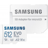 SAMSUNG EVO Plus 2024 MicroSDXC 512GB + SD Adaptér / CL10 UHS-I U3 / A2 / V30 MB-MC512SA/EU