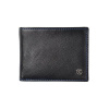Segali pánska kožená peňaženka 907 114 026 čierna modrá