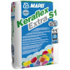 Mapei Lepidlo Keraflex Extra S1 šedá 25 kg C2TE S1 KERAFLEXEXTRA