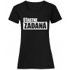 Šťastne zadaná - Čierna , Dámske , XXL