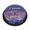 Verbatim DVD+R Matt Silver 4,7 GB 10 kusov (43498)