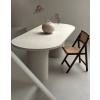 SYNESTE Kanso Oval FARBA: soft beige, ROZMER CM: 200 x 90 x 75 cm