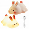 Nočná lampa biela